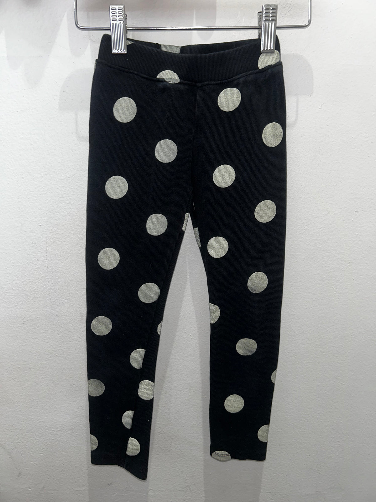 Dots ribbed leggings 6y