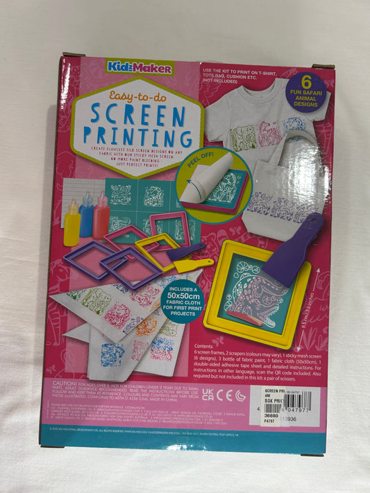 Screen Printing Kit  NEW