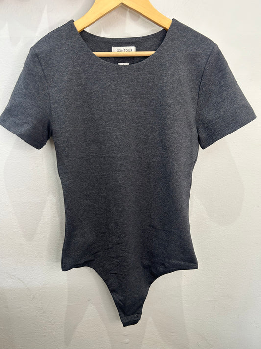Contour grey bodysuit - S