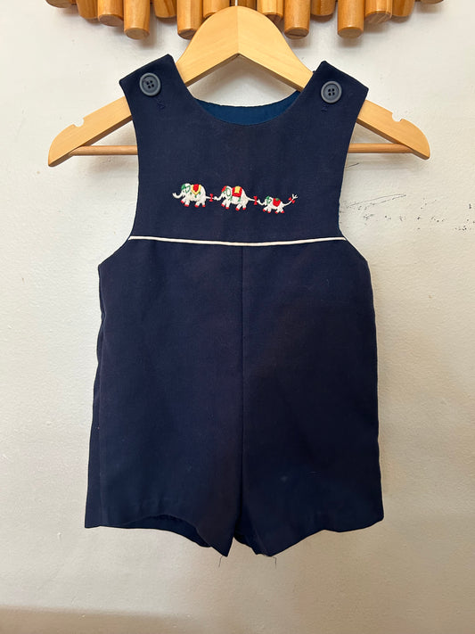 Vintage elephant pinafore 24m