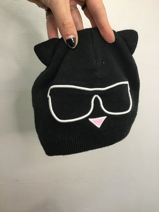 Karl Lagerfeld black hat 2-4y