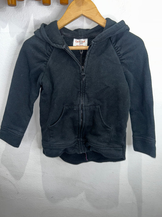 Black dino sweatshirt 4y