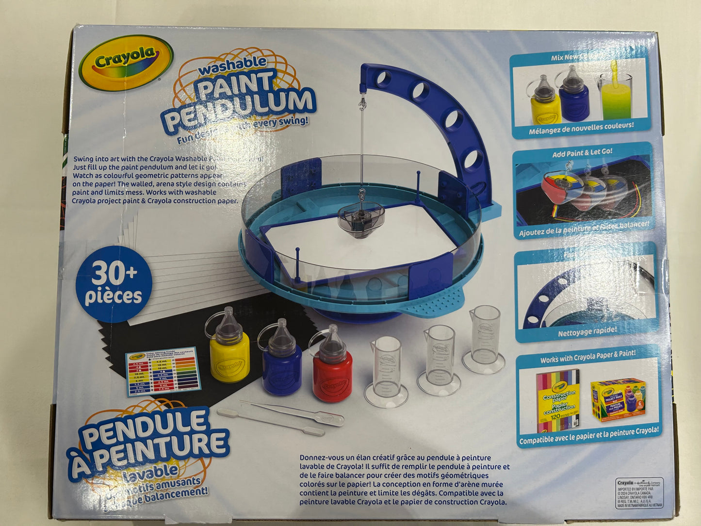Crayola paint pendulum NEW