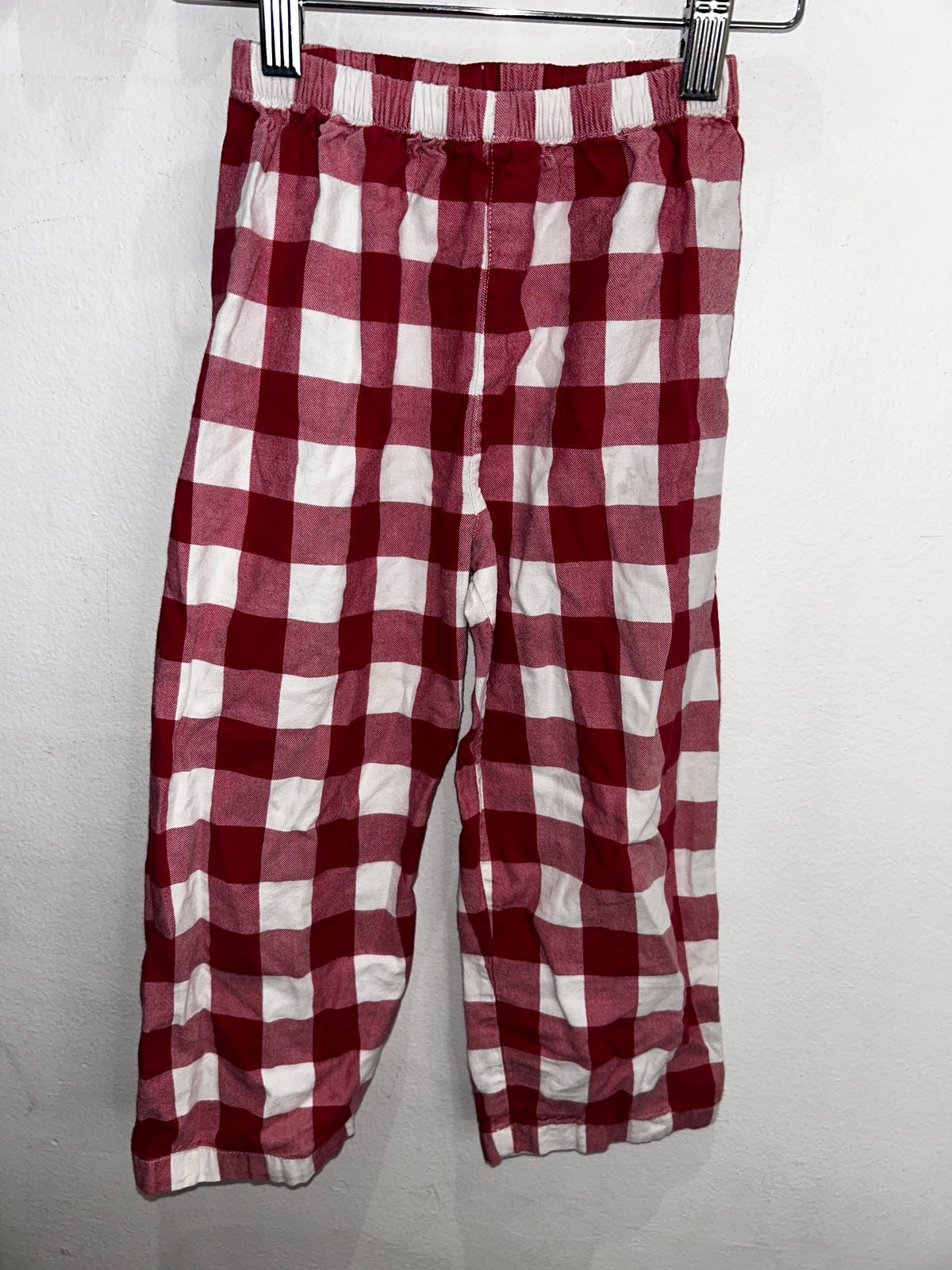Red checkered fancy pyjamas 3-4y
