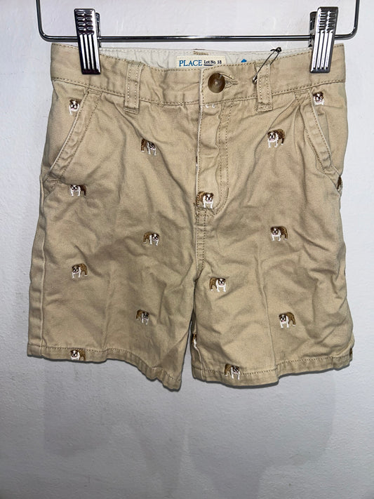 Bulldogs beige shorts 3y