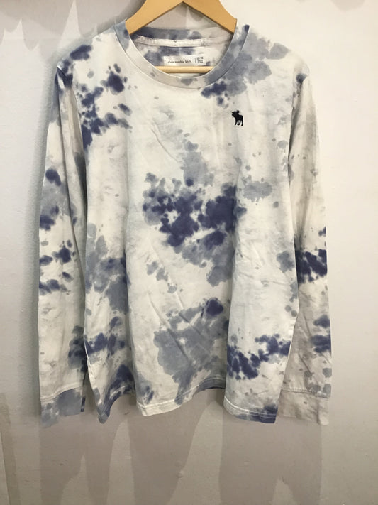 Blue tie dye longsleeve 14-16y