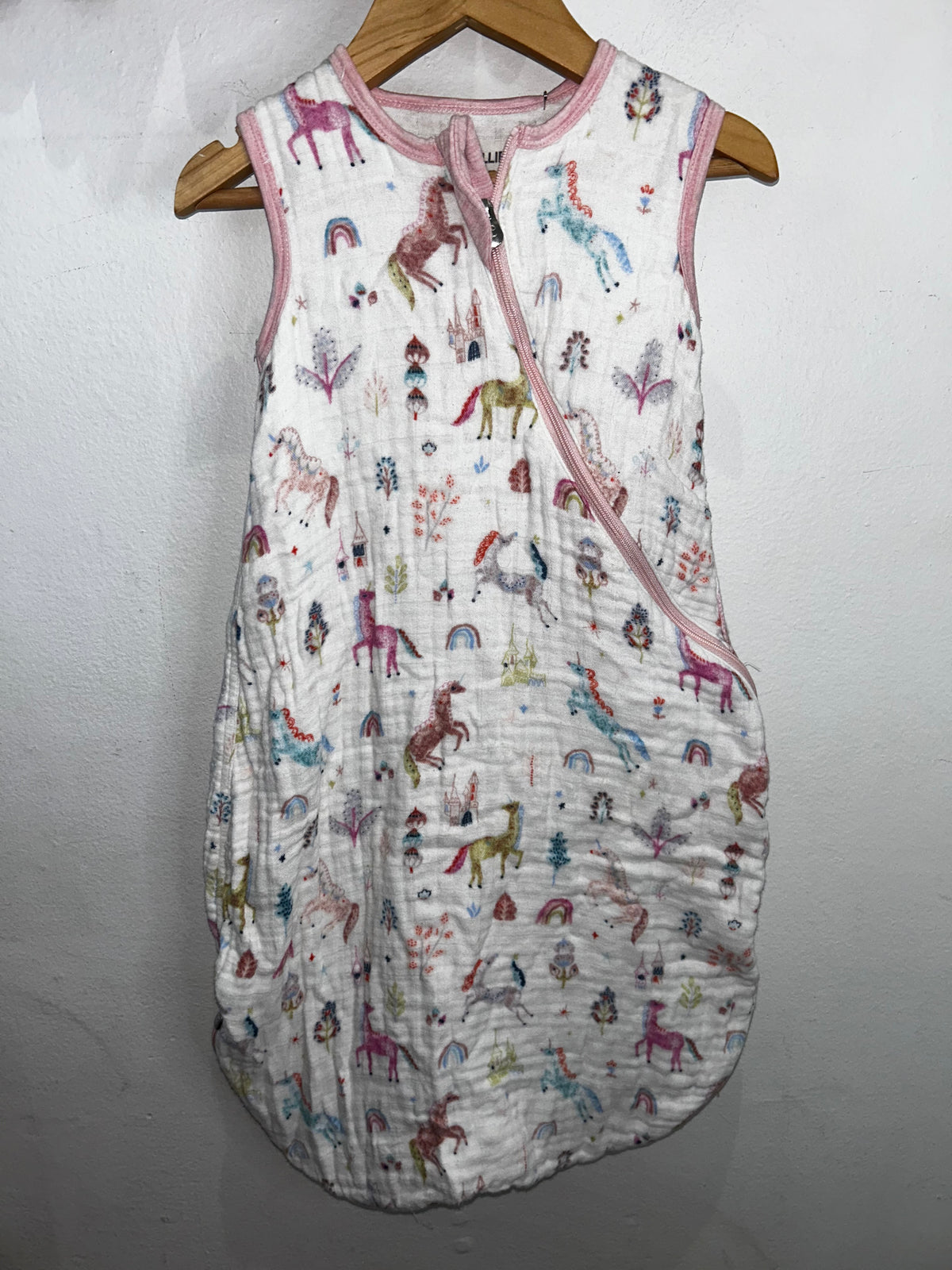Louloulollipop unicorn sleepsack 3-12m 0.5TOG