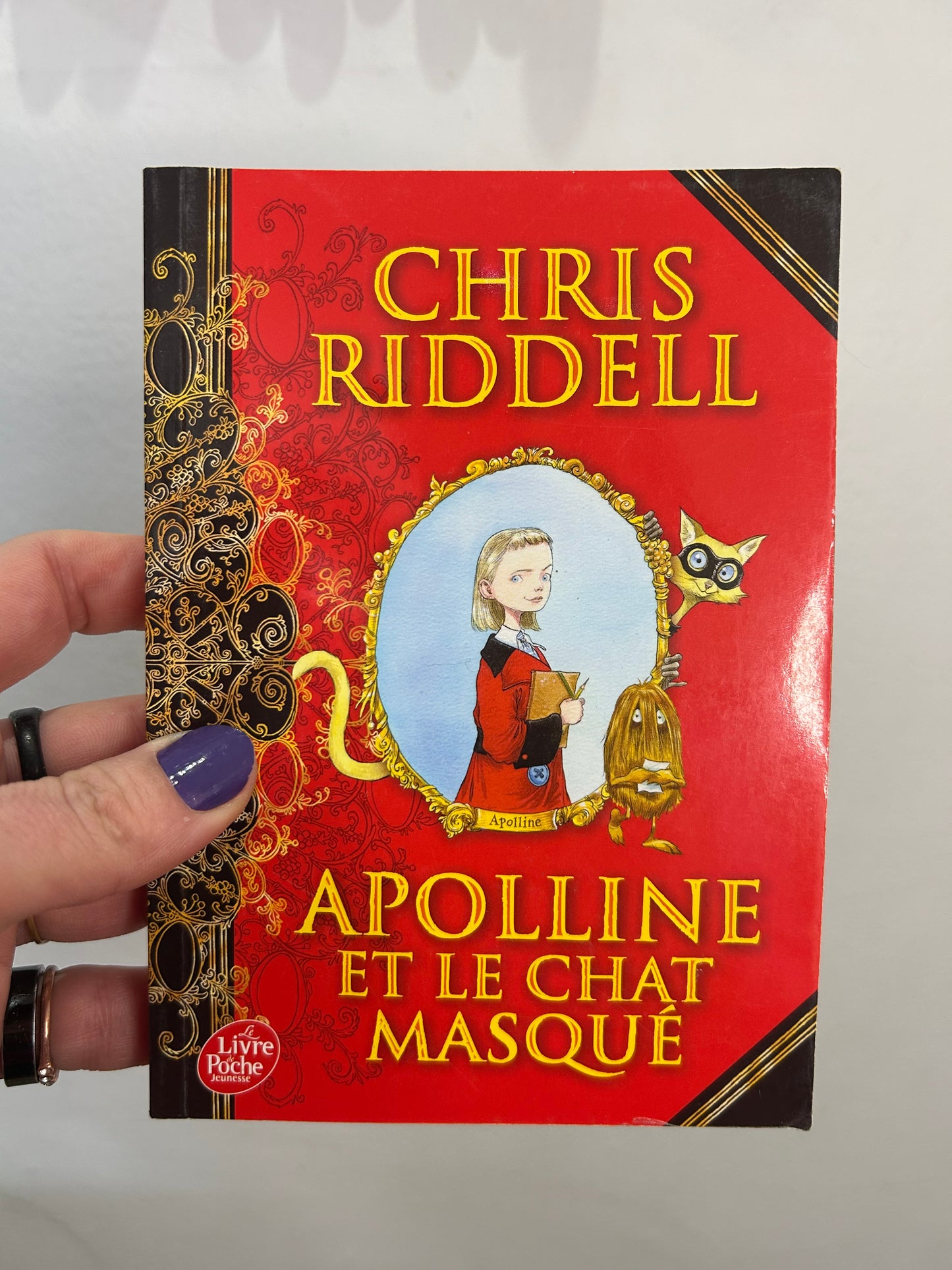 Apolline et le chat masque