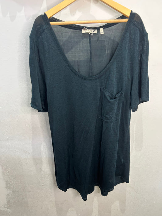 Babaton small green tee S