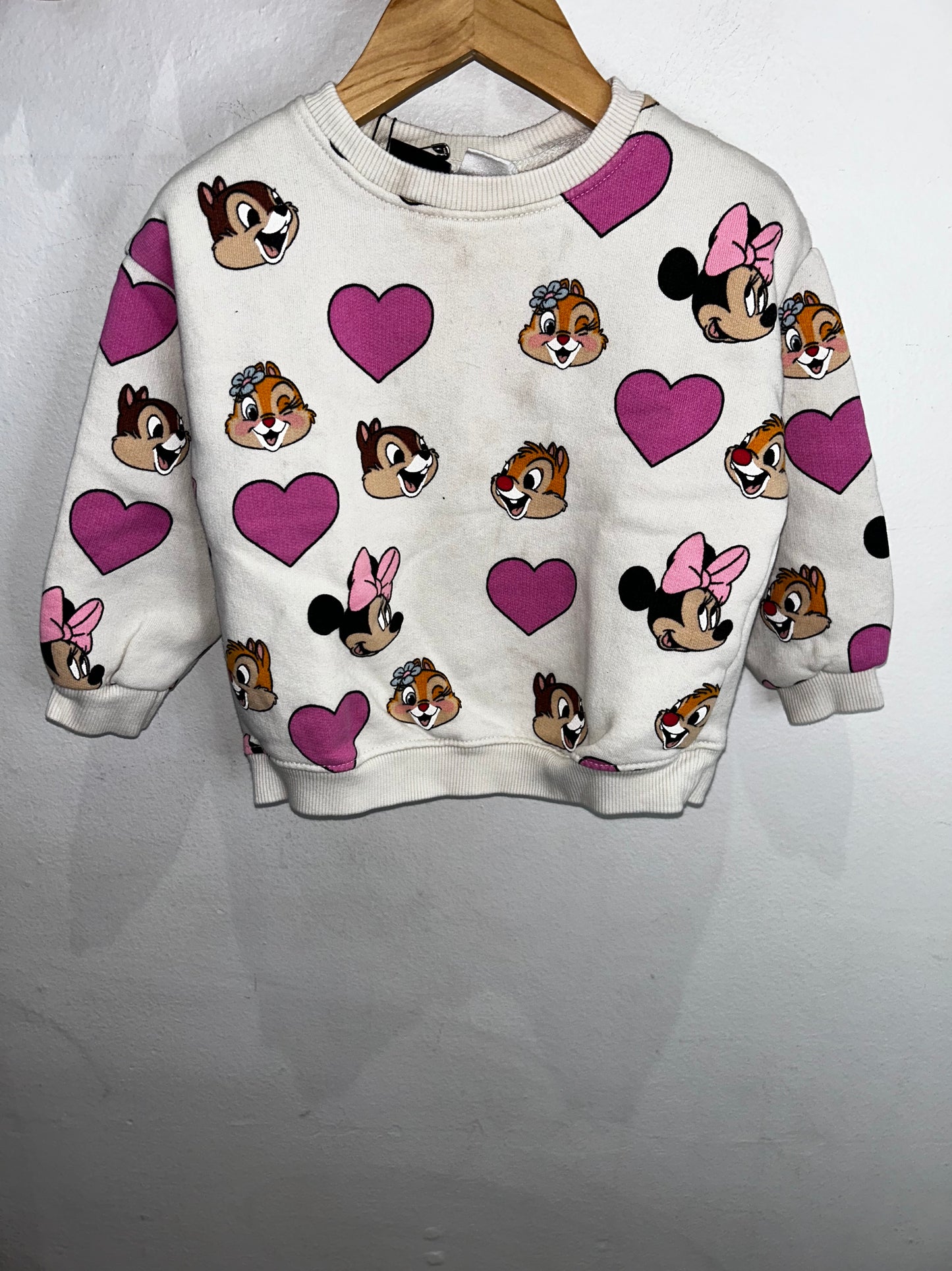 Disney friends pulover 2-3y