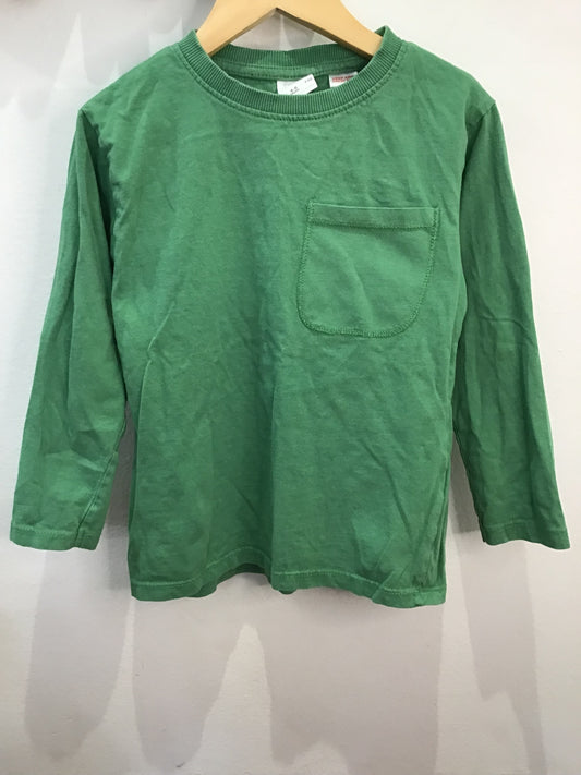 Longsleeve green 4-5y
