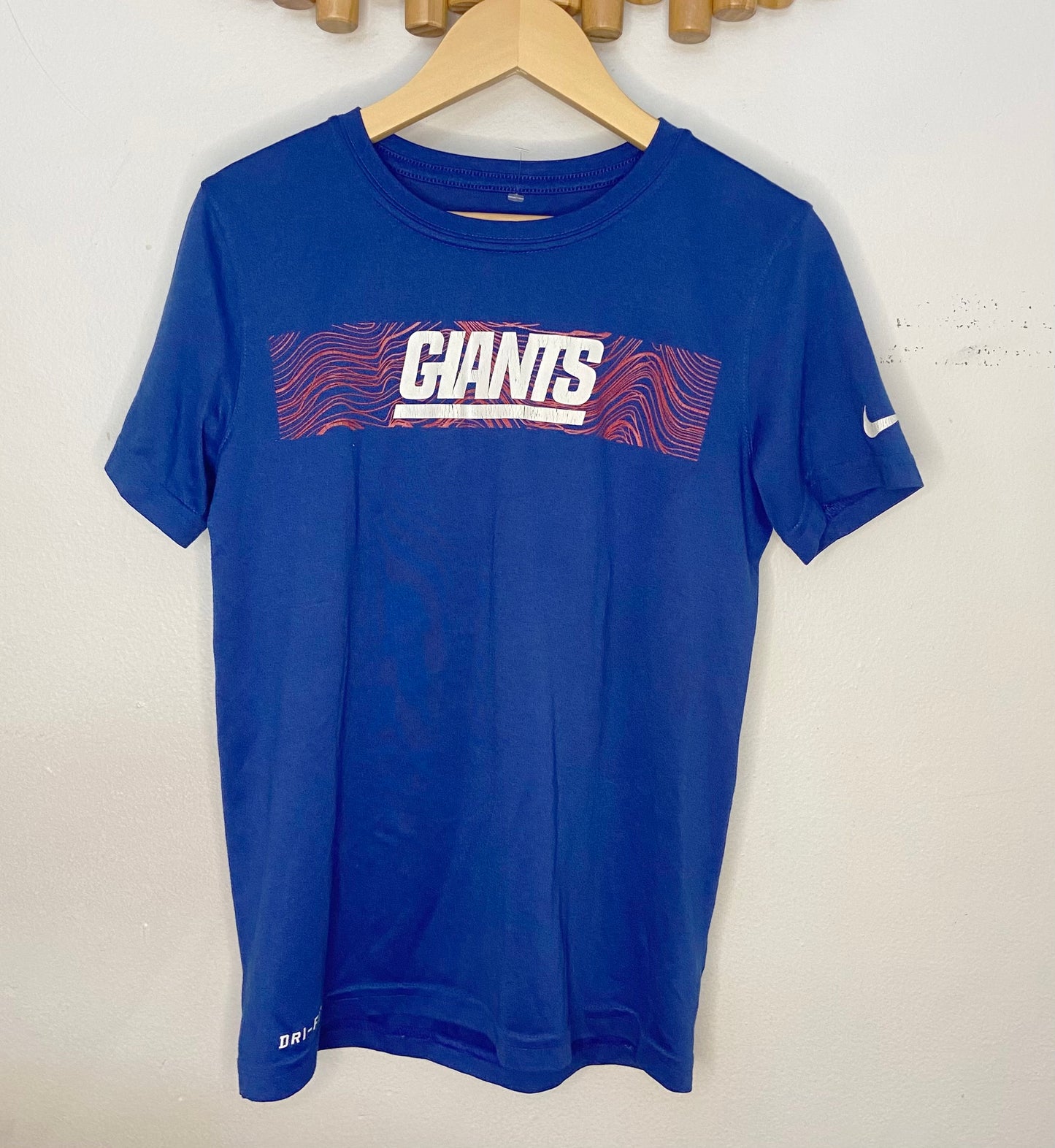 NYC giants dri fit tee 8y