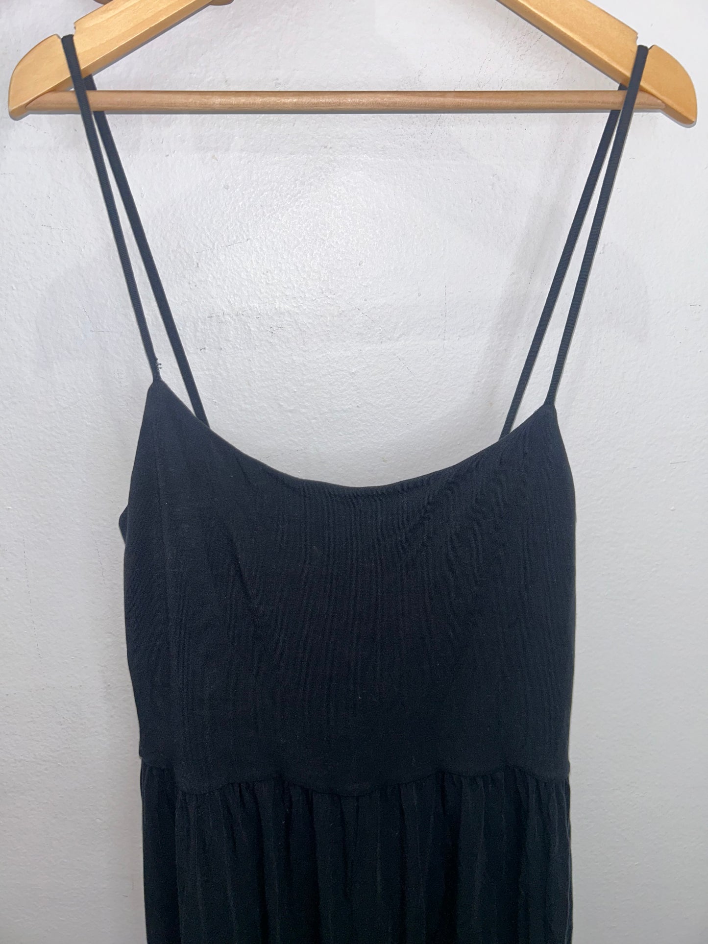 Wilfred black soft romper - adult XS