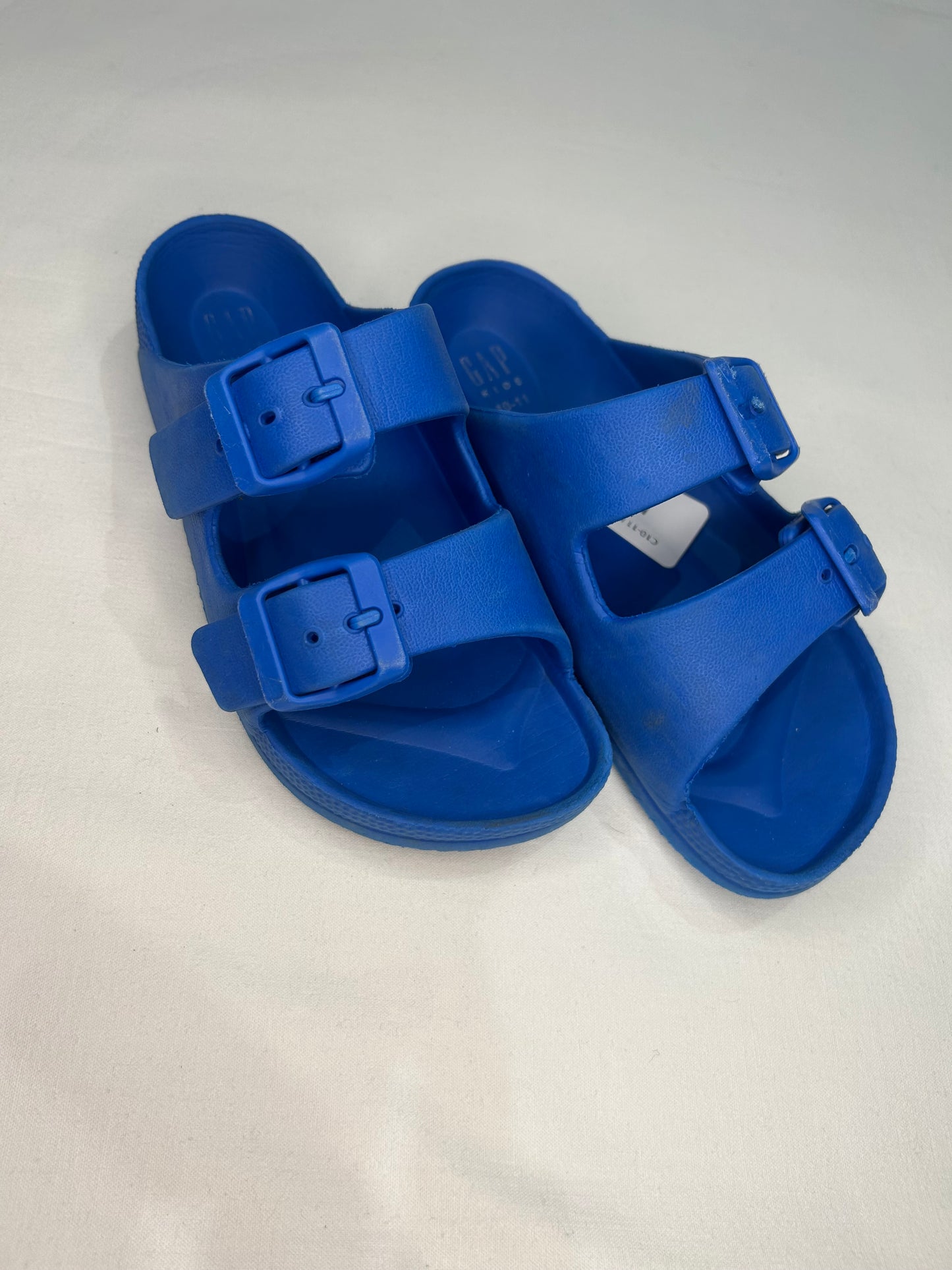 C10-11 blue rubber sandals