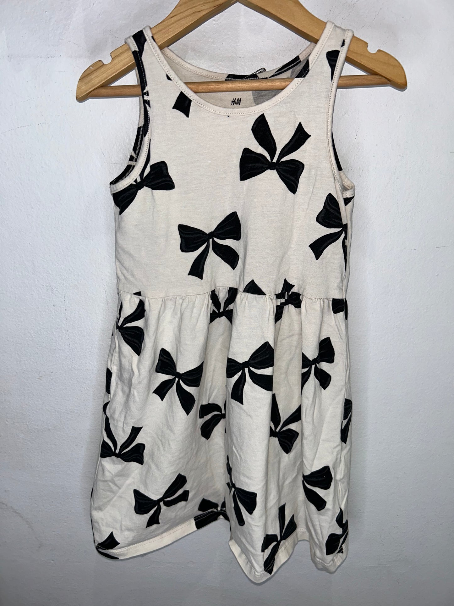 Bows tanktop dress 4-6y