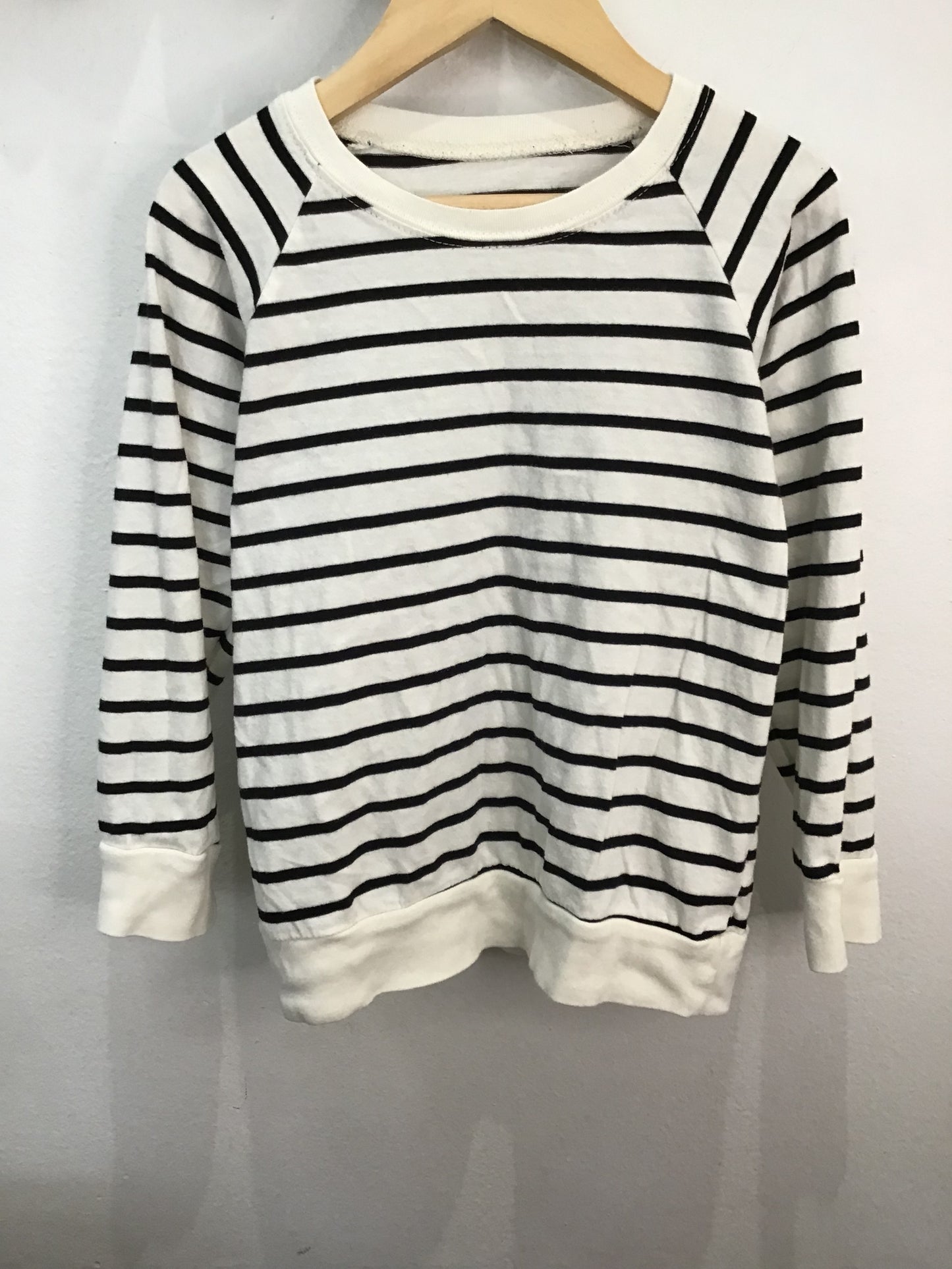 Longsleeve Minimioche black stripes 5y