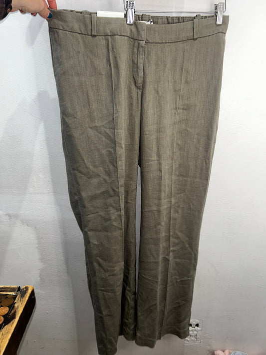 Linen blend maternity pants- size large- NEW