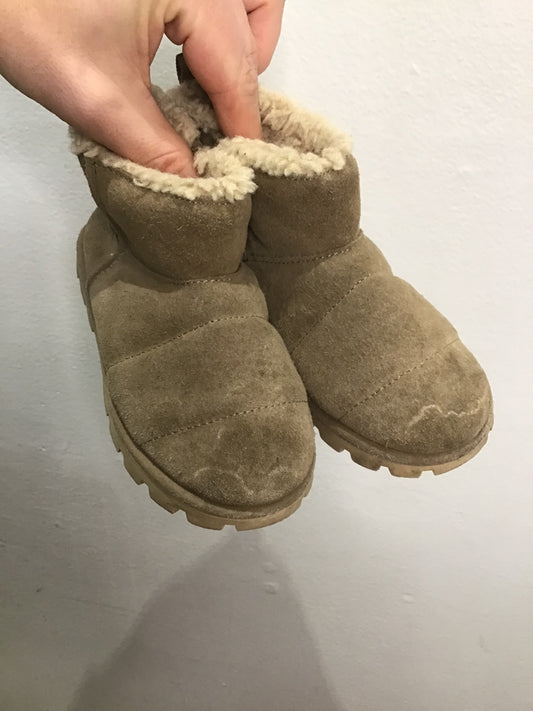 C9 beige suede boots