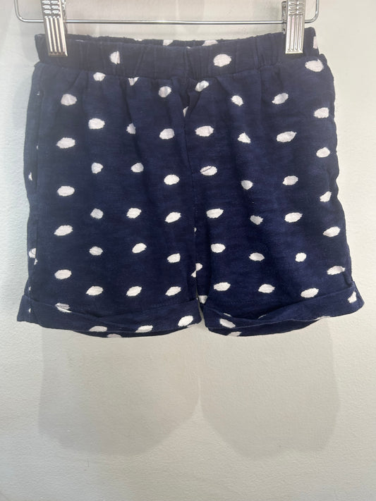 Navy dots breezy shorts 7y