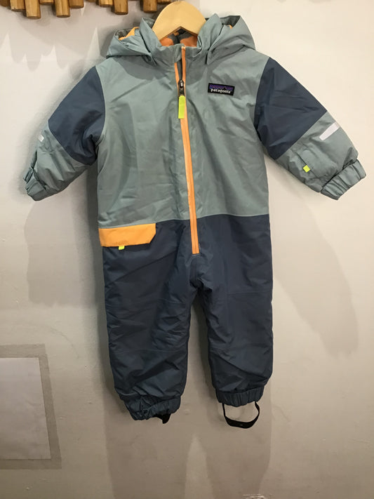 Blue Patagonia snowpile snowsuit 6-12m (like new)
