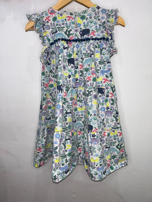 Tea Collection animals dress 6y
