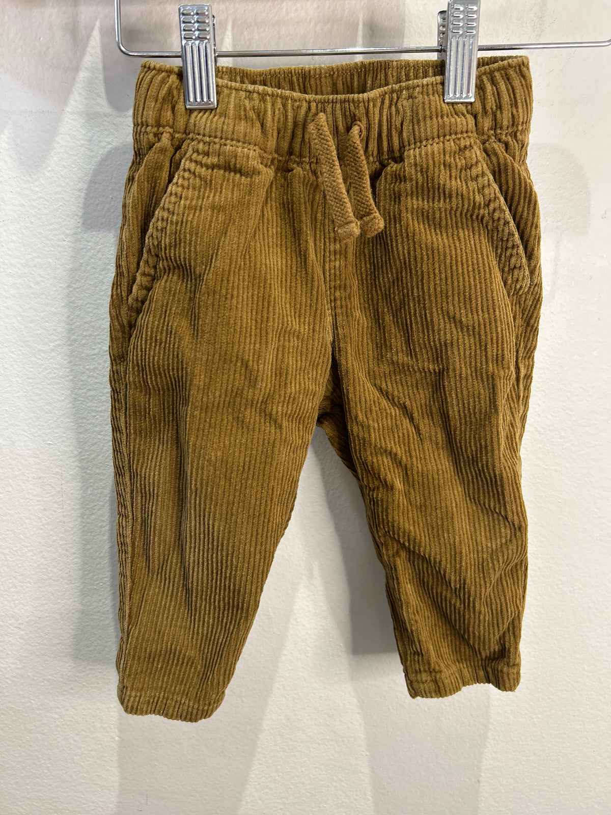 Brown cord pants 12-18m