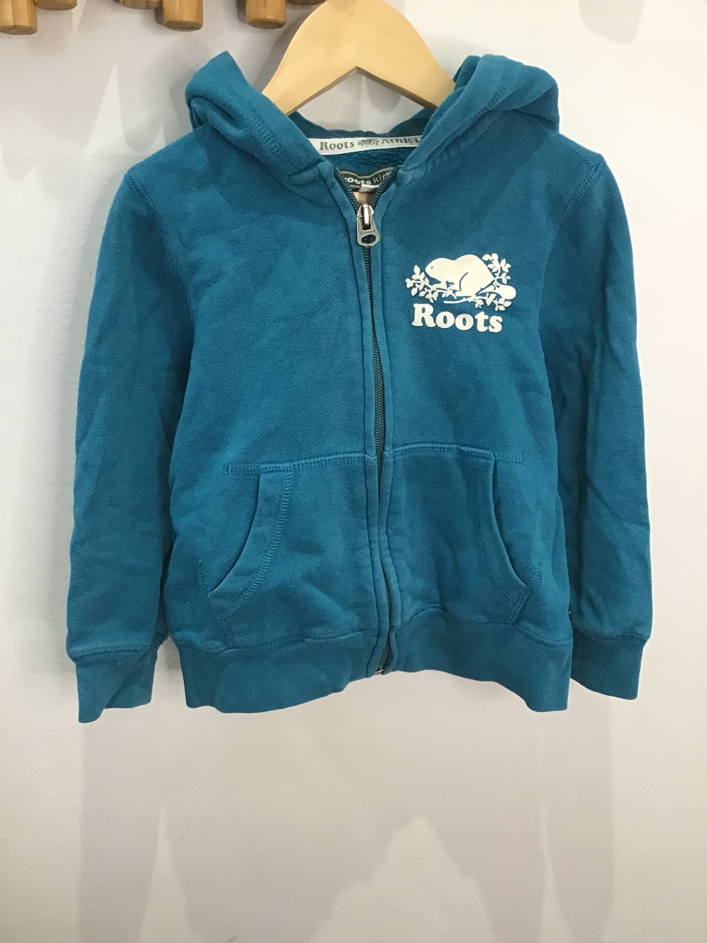 Sweatshirt Roots teal 3y*