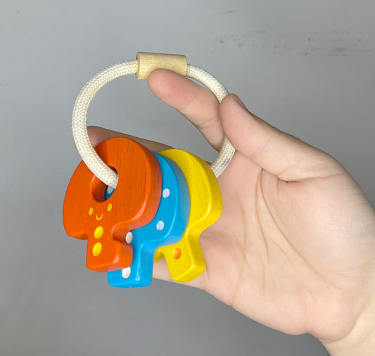 Plan Toys two pack rattle