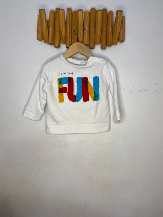 Have some fun pullover 6-9m