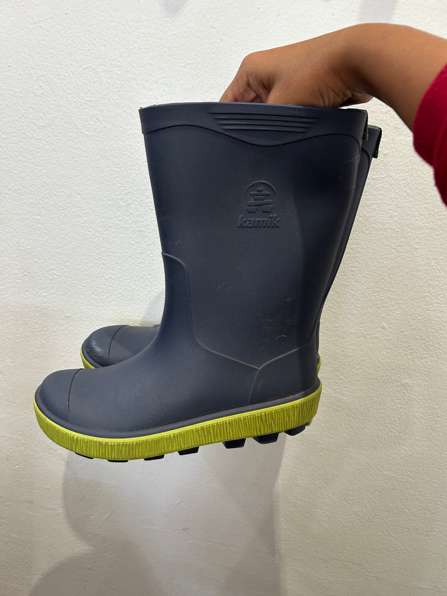 Y3 Kamik rain boots