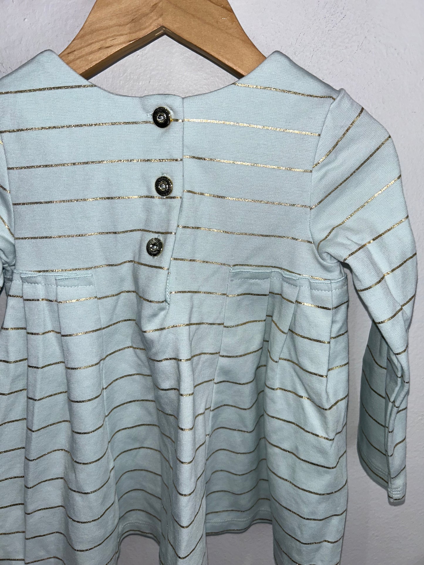 Gold stripes dres 24m