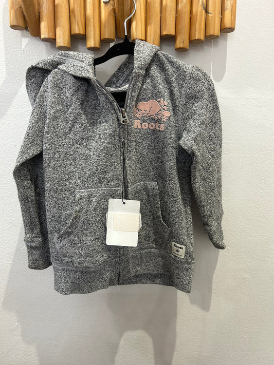 Roots sweatshirt peach logo 4y