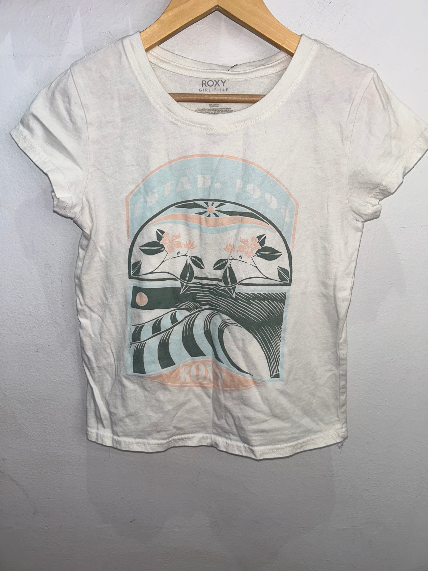 Roxy graphic tee 10-12y