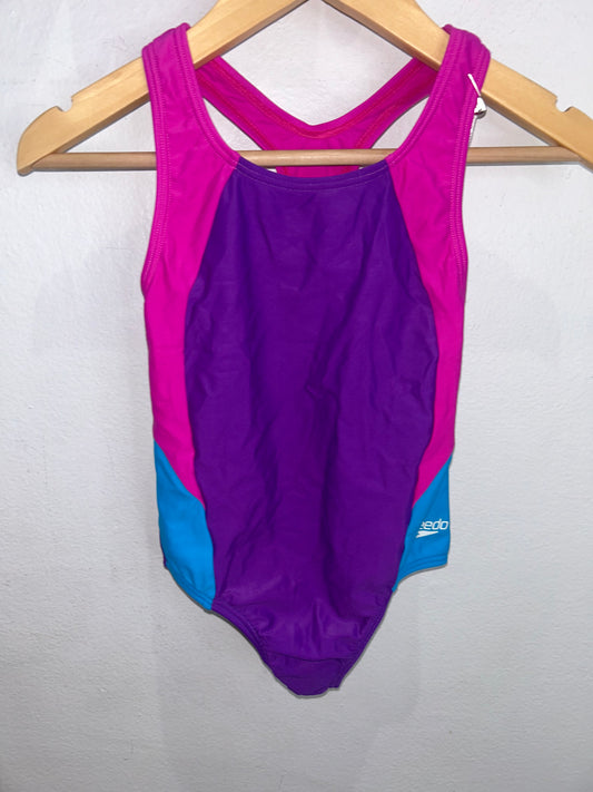 Speedo purple swimsuit 4y