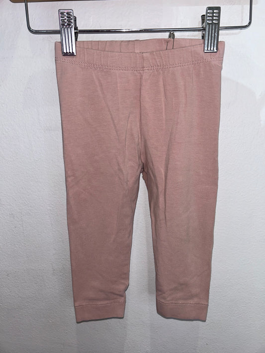 Light pink leggings 9-12m