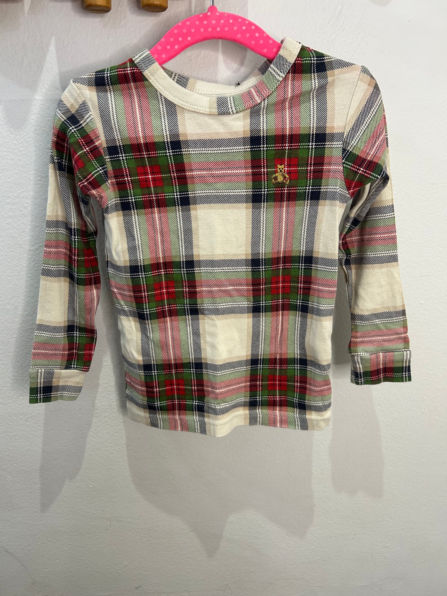 Checkered pyamas 4y