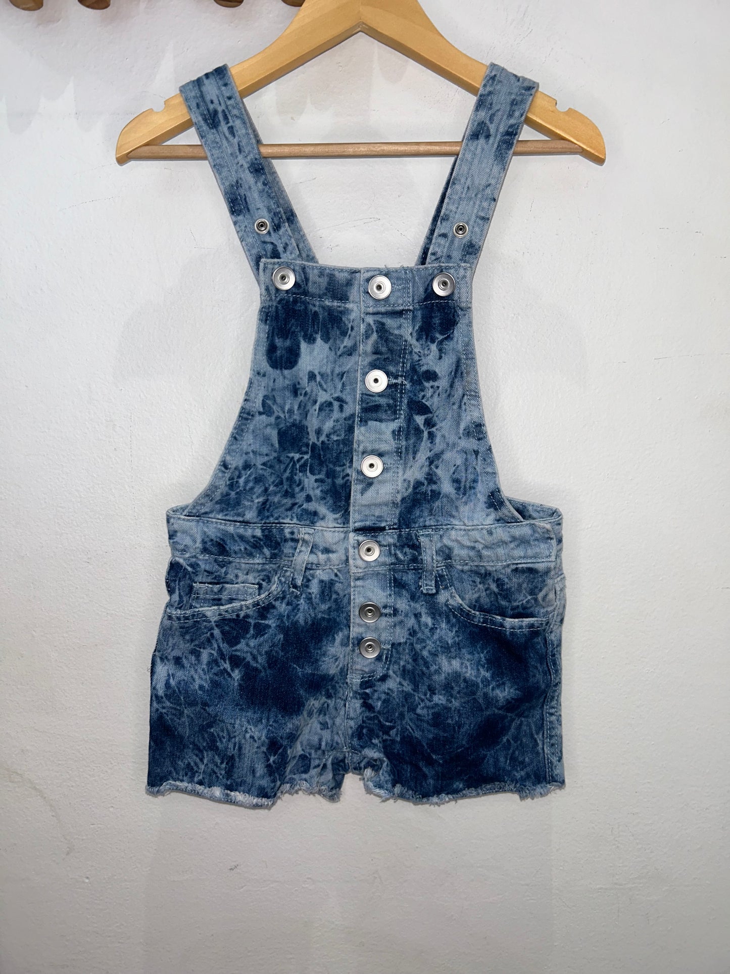 Funky wash denim romper 5y