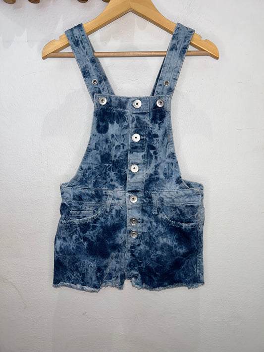 Funky wash denim romper 5y