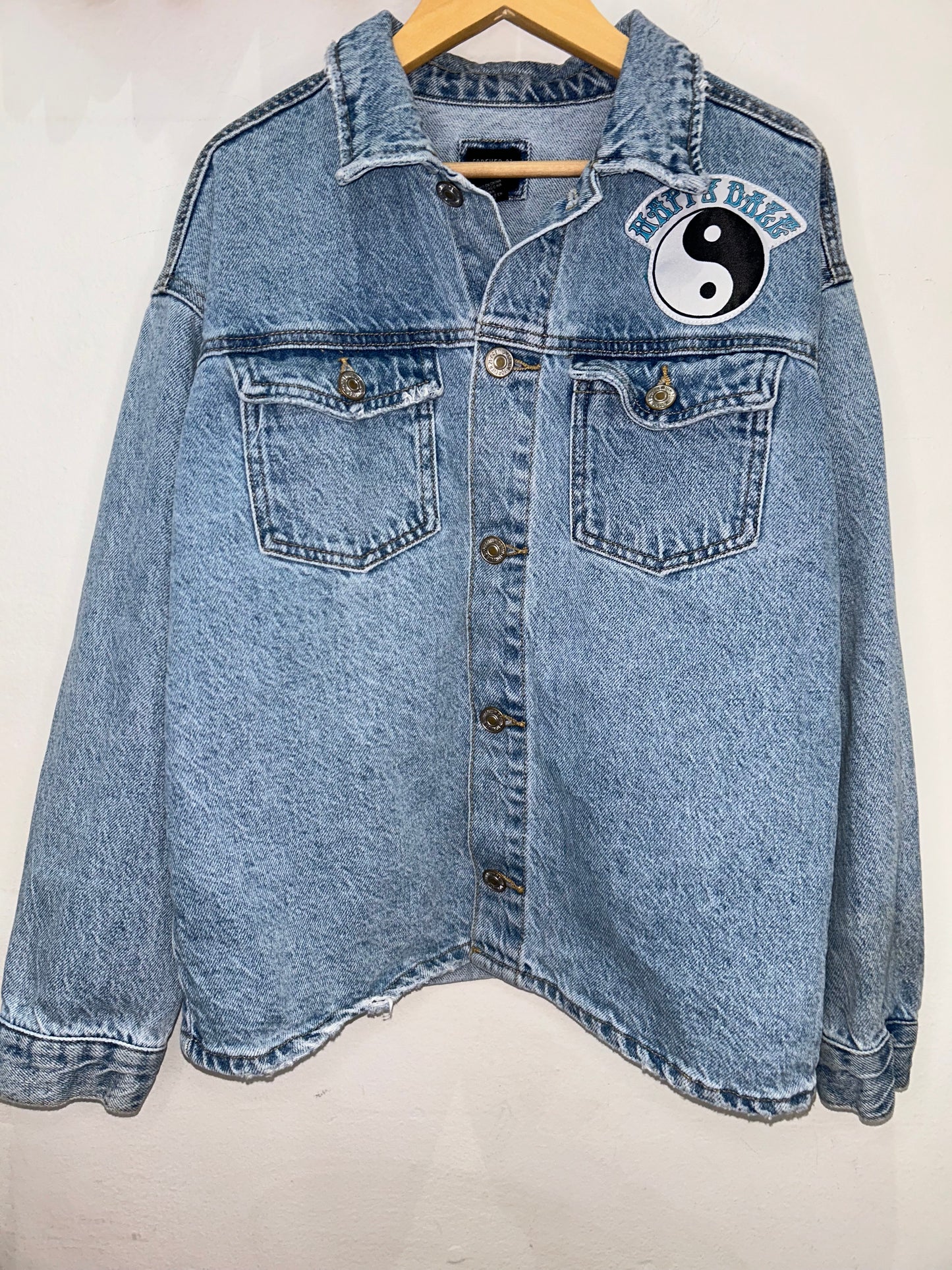 Happy Daze denim jacket 11-12y