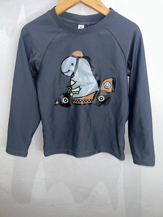 Hux dino go kart rashguard 5y