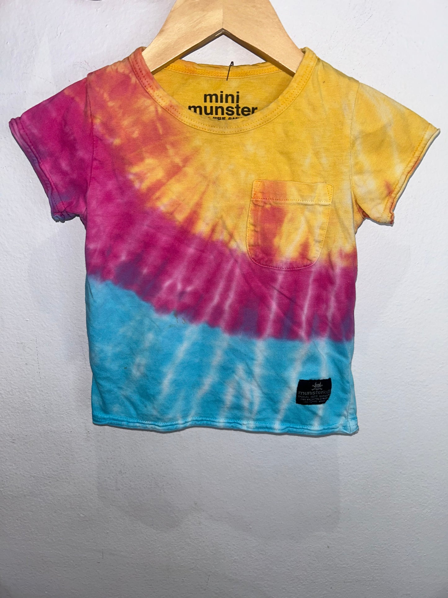 Mini Munster tee 6-12m