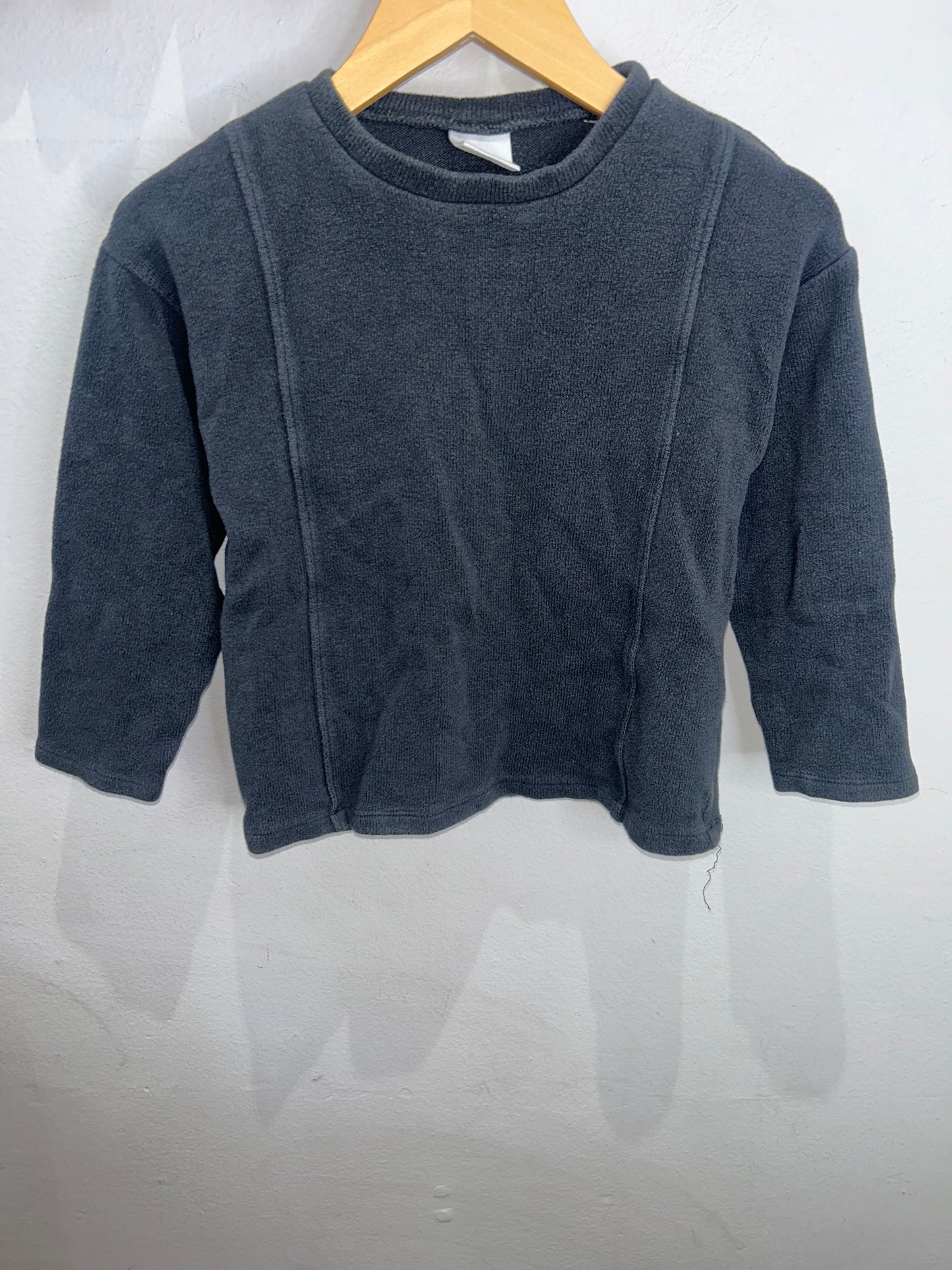 Ash knit terry longsleeve 3-4y