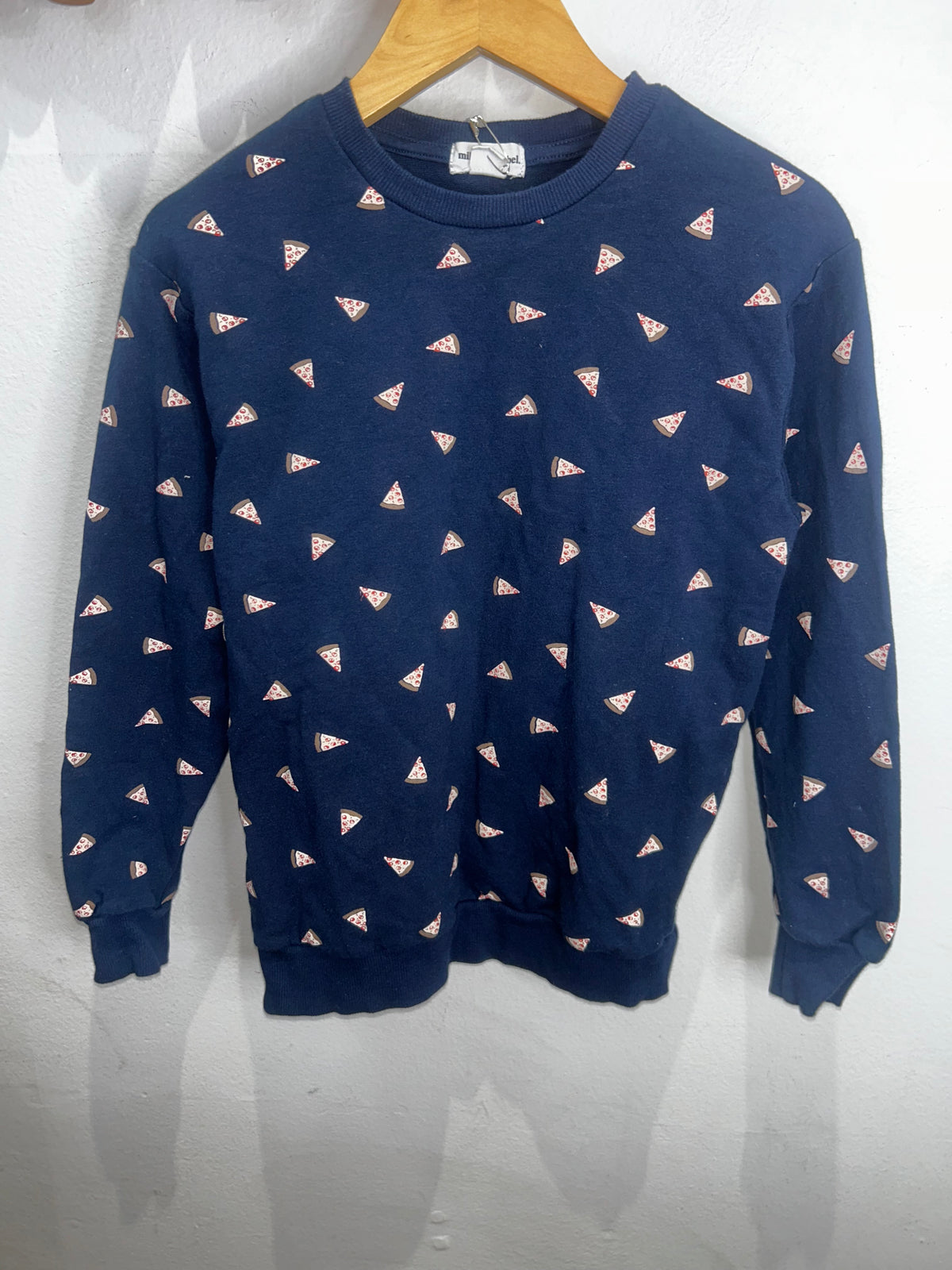 Miles the Label pizza pullover 7y