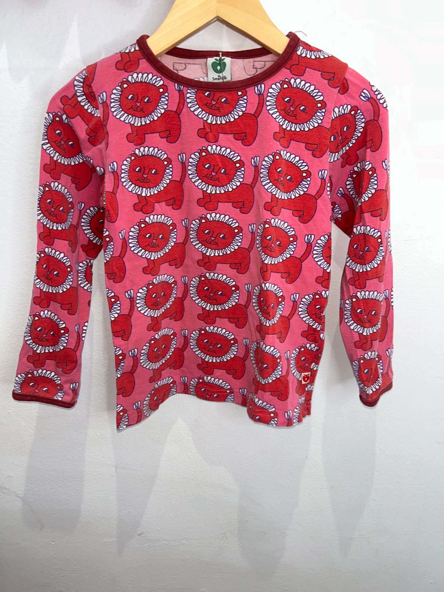 Smafolk lion longsleeve 4-5y