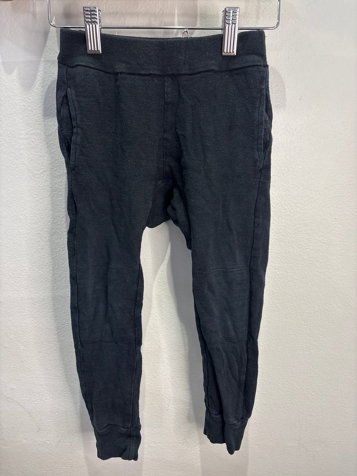 Minimoche black pants 3-4y*