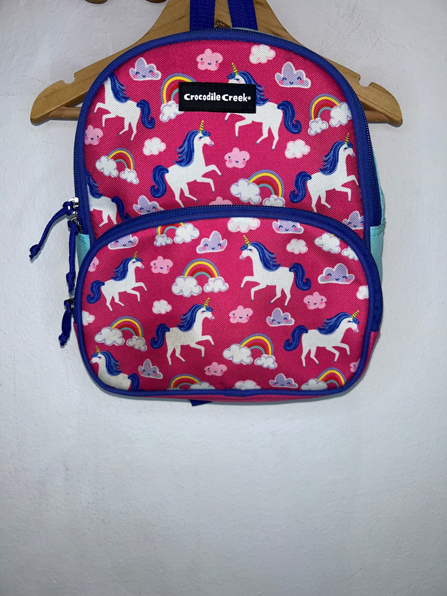 Crocodile Creek mini unicorn backpack