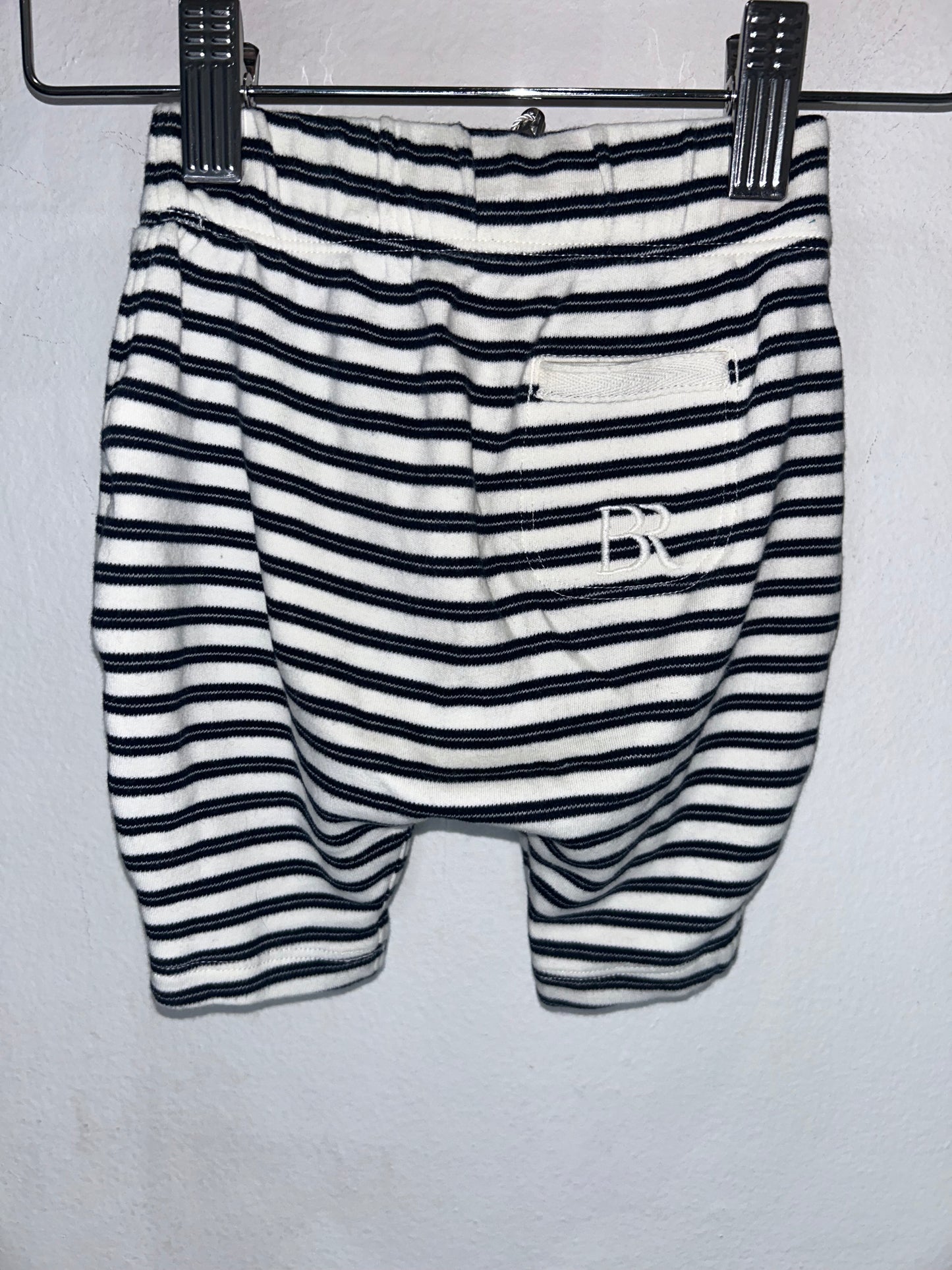 Striped harem pants 0-3m