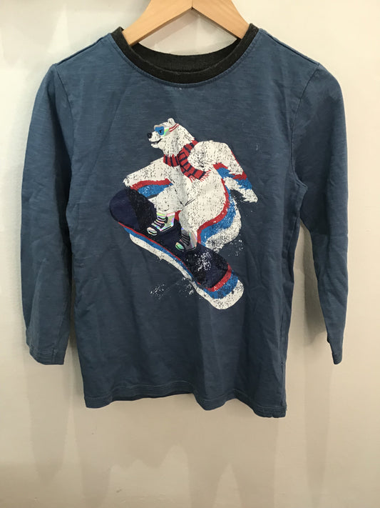 Longsleeve bear boarding 5y