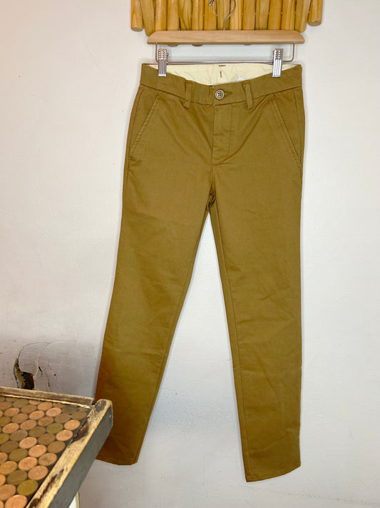 Straight leg brown pants 12y