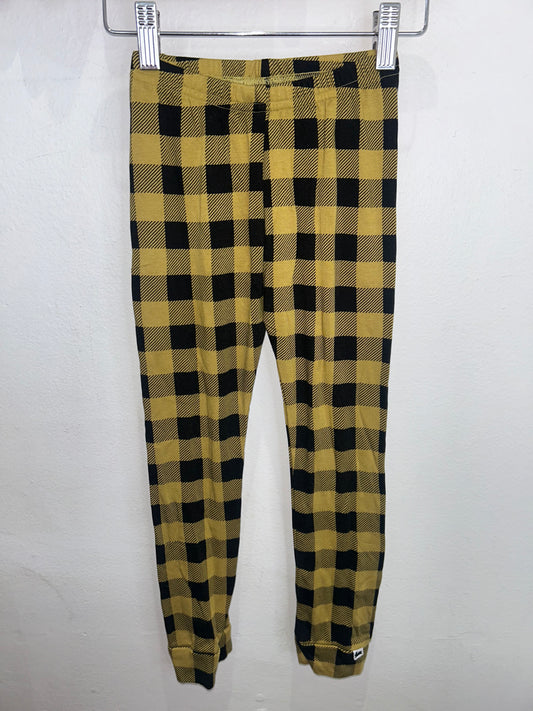 Little and Lively checkered leggings 6y